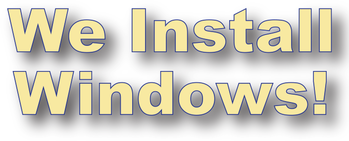 Gutter services seal with the company logo